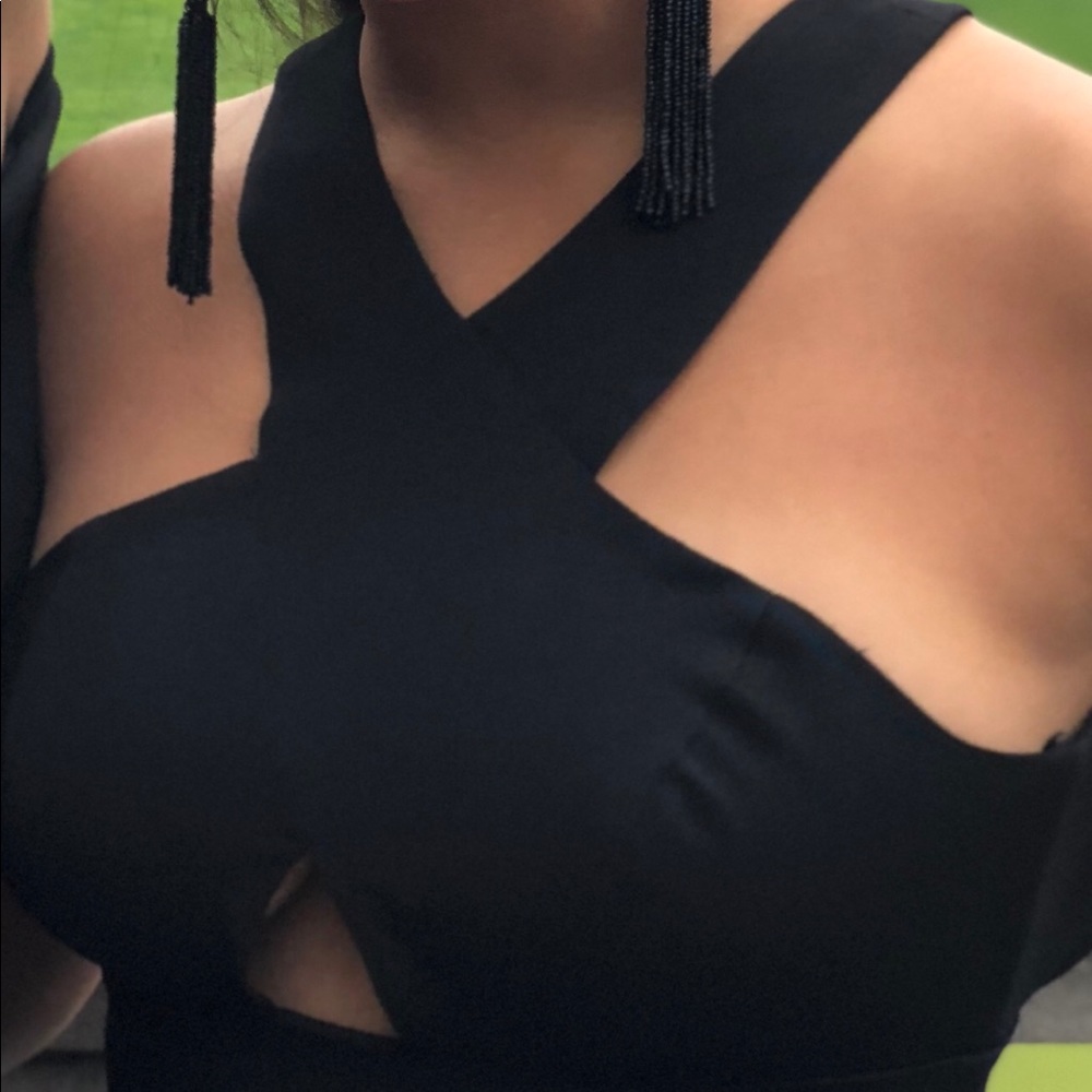 BCBG BLACK PROM DRESS